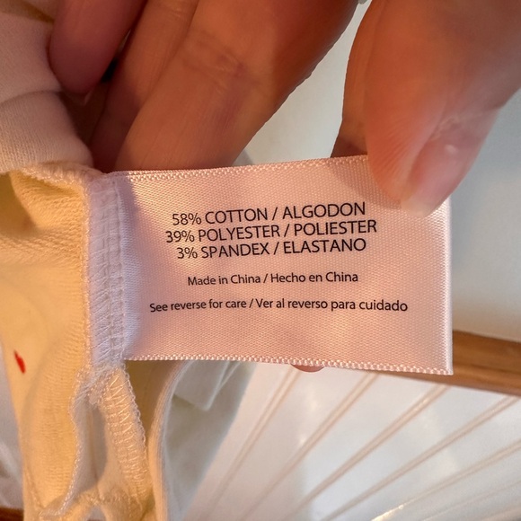 NWT Wildfox Cream Multicolor Heart top - Picture 6 of 10